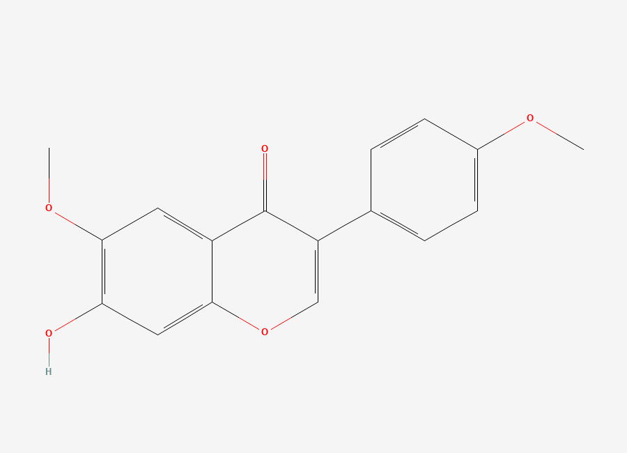 Two-dimensional chemical structure of Afromosin