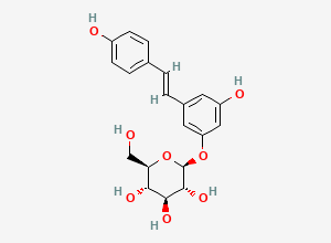 Two-dimensional chemical structure of Polydatin