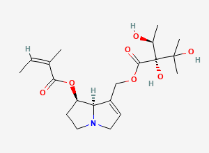 Two-dimensional chemical structure of Echimidine