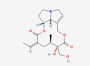 Two-dimensional chemical structure of Retrorsine