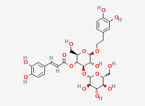 Two-dimensional chemical structure of Plantamajoside