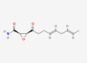 Two-dimensional chemical structure of Cerulenin