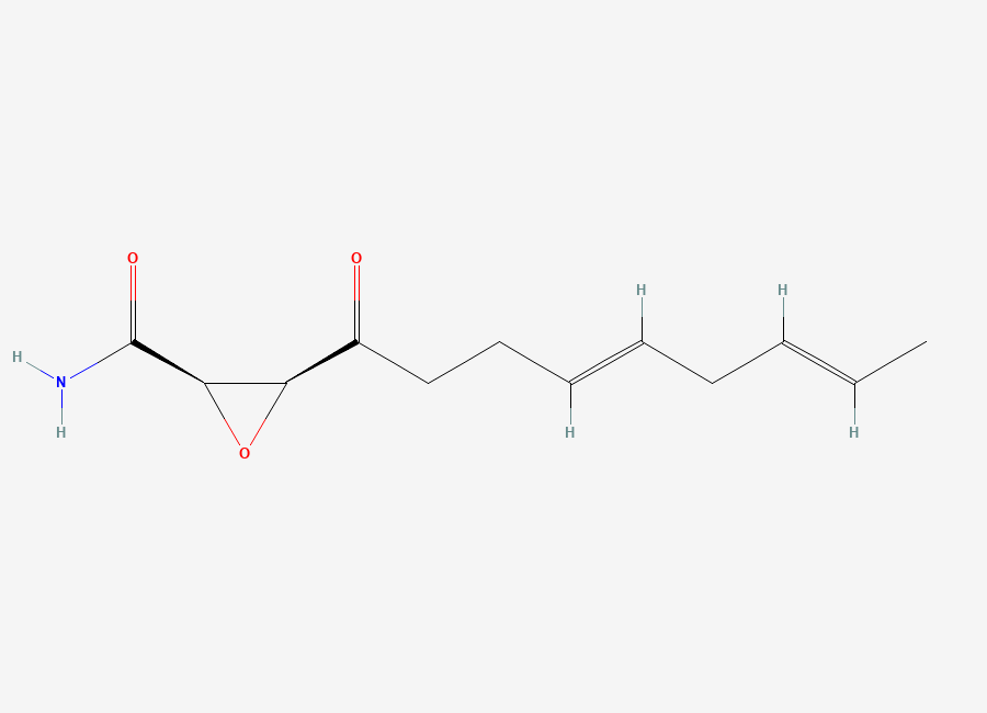 Two-dimensional chemical structure of Cerulenin