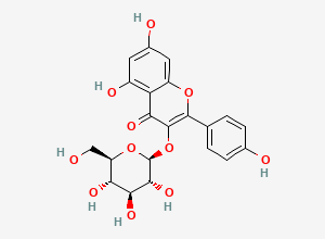 Two-dimensional chemical structure of Astragalin
