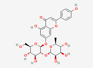 Two-dimensional chemical structure of Rhoifolin