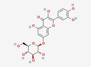 Two-dimensional chemical structure of Quercimeritrin