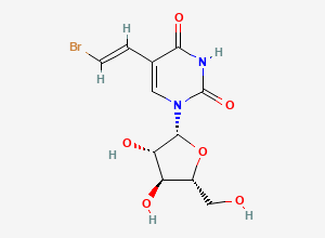 Two-dimensional chemical structure of Sorivudine