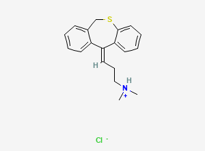 Two-dimensional chemical structure of Dosulepin EP Impurity E (Hydrochloride Salt), CAS 25627-39-8