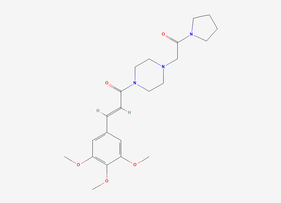 Two-dimensional chemical structure of Cinepazide
