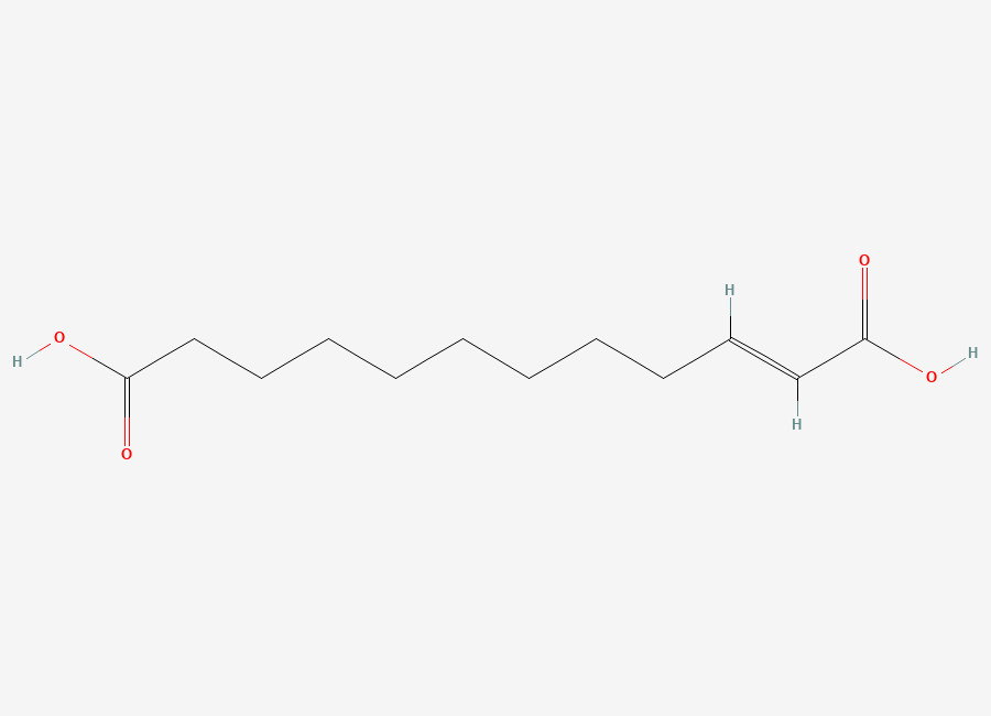 Two-dimensional chemical structure of Traumatic Acid