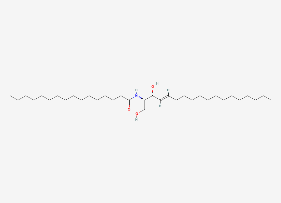 Two-dimensional chemical structure of C16-Ceramide