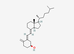 Two-dimensional chemical structure of trans-vitamin D3