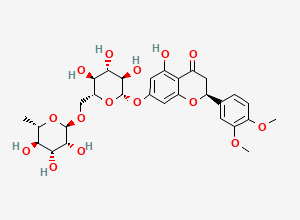 Two-dimensional chemical structure of Methylhesperidin