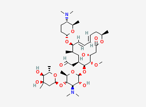 Two-dimensional chemical structure of Spiramycin