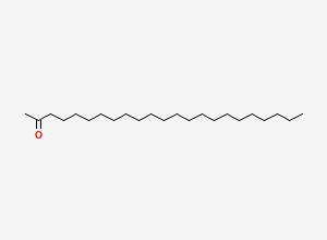 Two-dimensional chemical structure of Tricosan-2-one, CAS 7320-54-9
