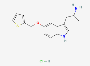 Two-dimensional chemical structure of BW-723C86