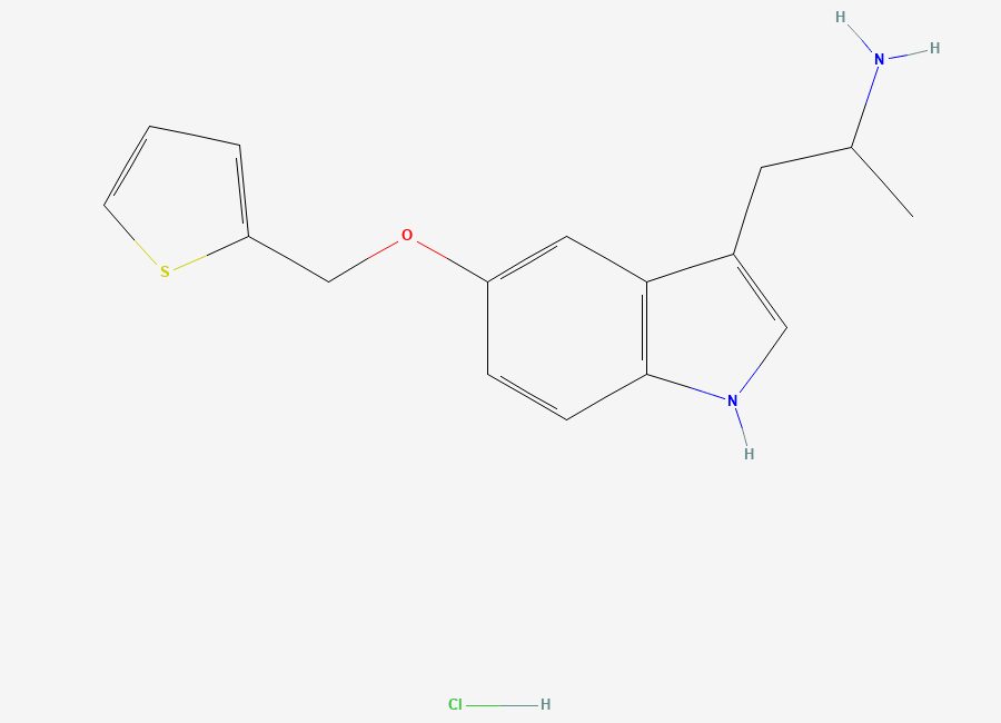 Two-dimensional chemical structure of BW-723C86