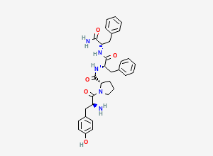 Two-dimensional chemical structure of Endomorphin 2