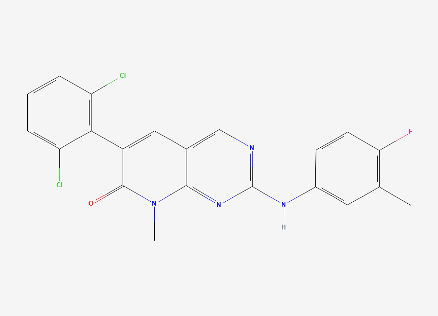 Two-dimensional chemical structure of PD-180970