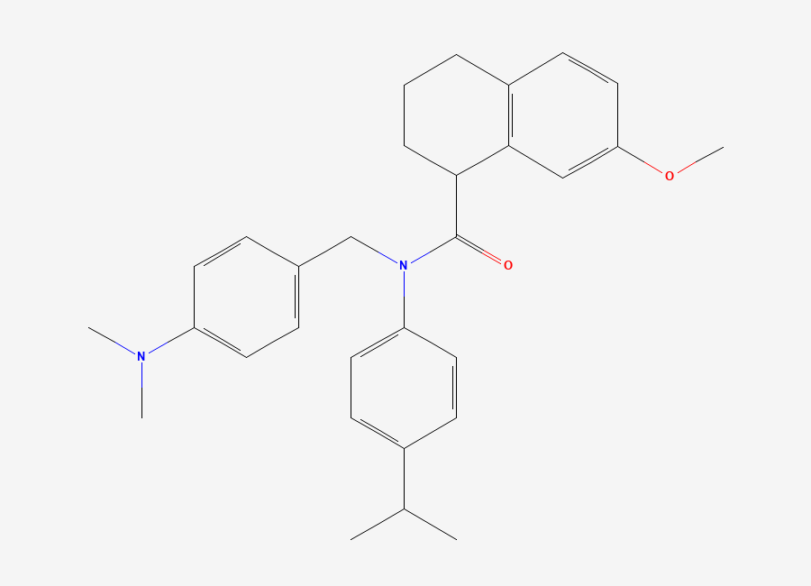 Two-dimensional chemical structure of W54011