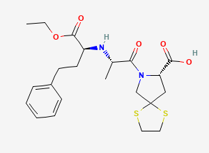 Two-dimensional chemical structure of Spirapril