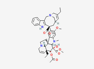 Two-dimensional chemical structure of Vinorelbine