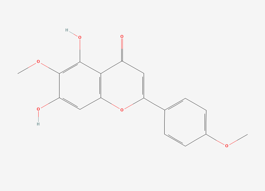 Two-dimensional chemical structure of Pectolinarigenin