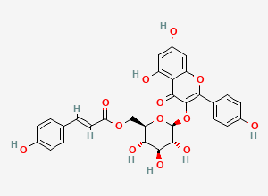 Two-dimensional chemical structure of Tiliroside