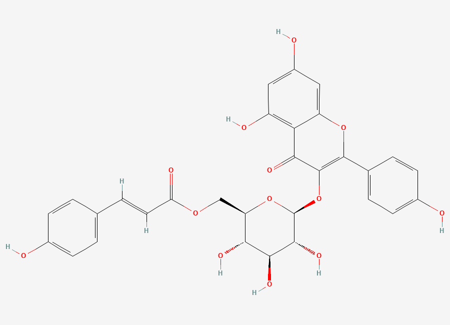 Two-dimensional chemical structure of Tiliroside