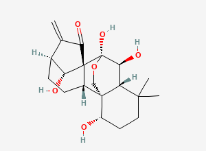 Two-dimensional chemical structure of Oridonin