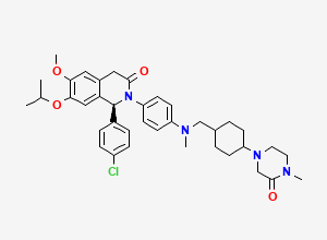 Two-dimensional chemical structure of Nvp-cgm097