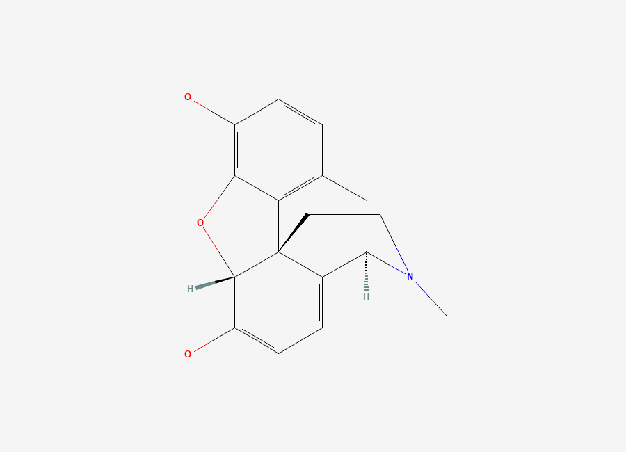 Two-dimensional chemical structure of Thebaine