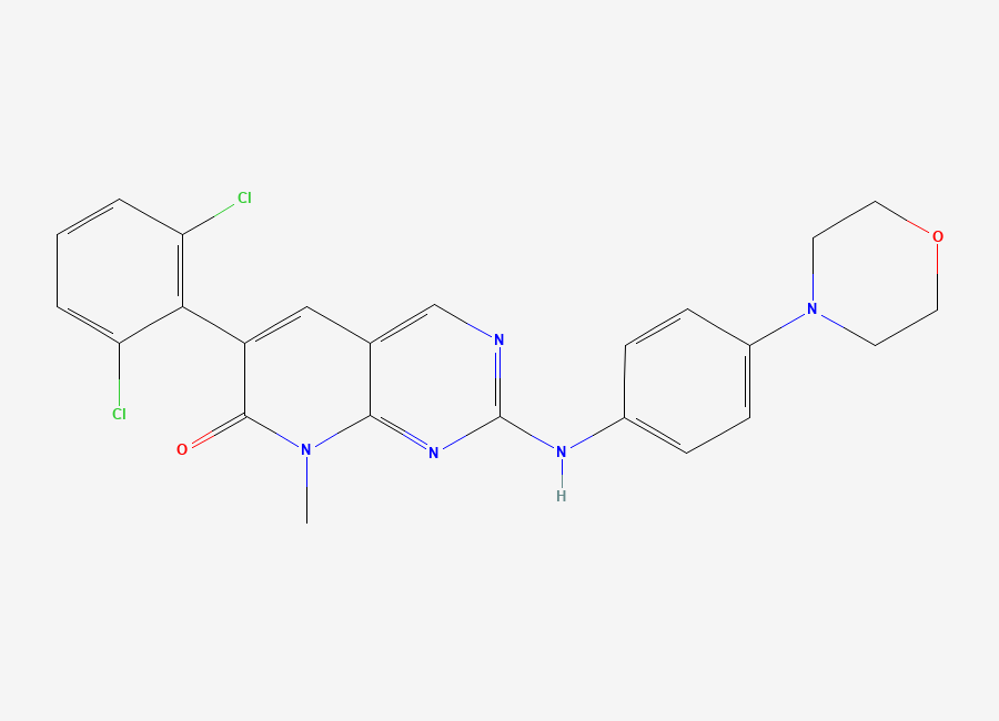 Two-dimensional chemical structure of PD-173952