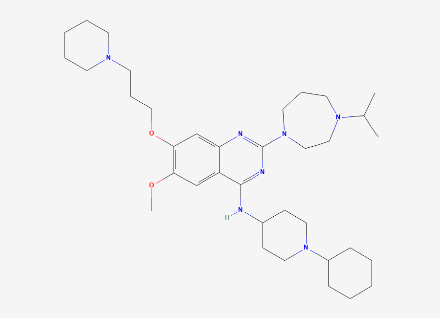 Two-dimensional chemical structure of Unc-0646