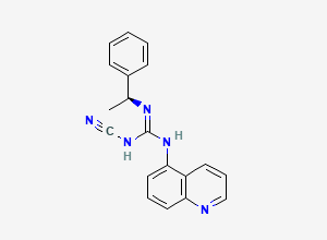 Two-dimensional chemical structure of A804598