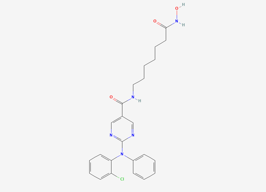 Two-dimensional chemical structure of Citarinostat