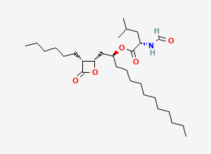 Two-dimensional chemical structure of Orlistat Impurity 51