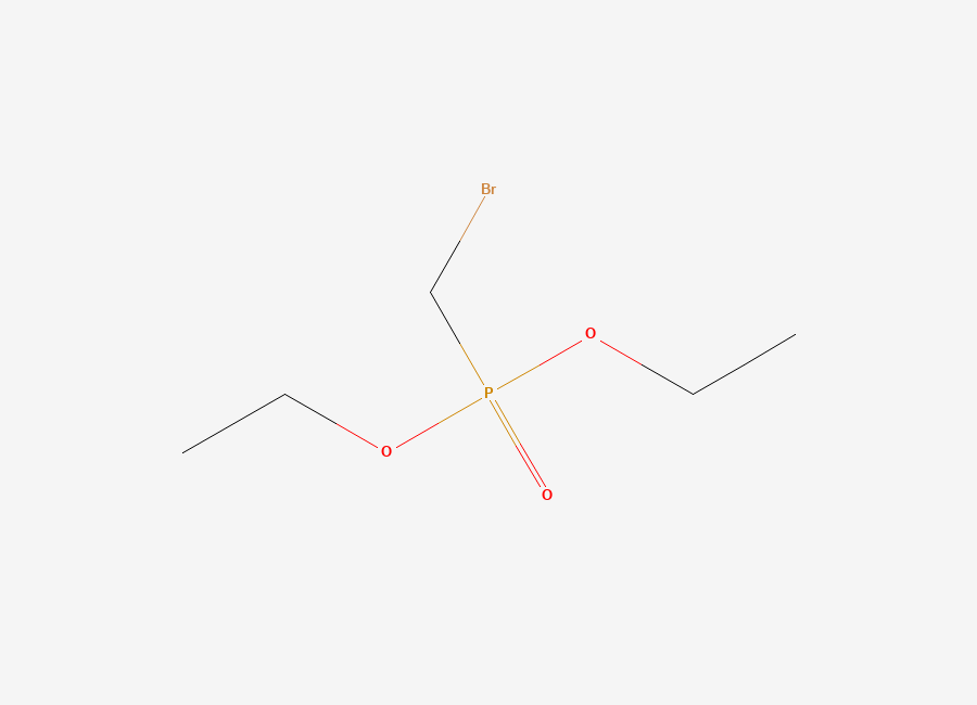 Two-dimensional chemical structure of Diethyl (bromomethyl)phosphonate