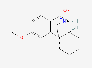 Two-dimensional chemical structure of Dextromethorphan N-Oxide (Free Base), CAS 1177494-18-6