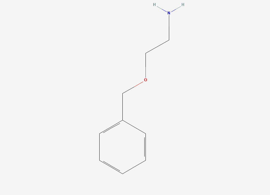 Two-dimensional chemical structure of 2-(Benzyloxy)ethanamine