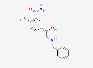 Two-dimensional chemical structure of Labetalol EP Impurity C, CAS 2386661-13-6