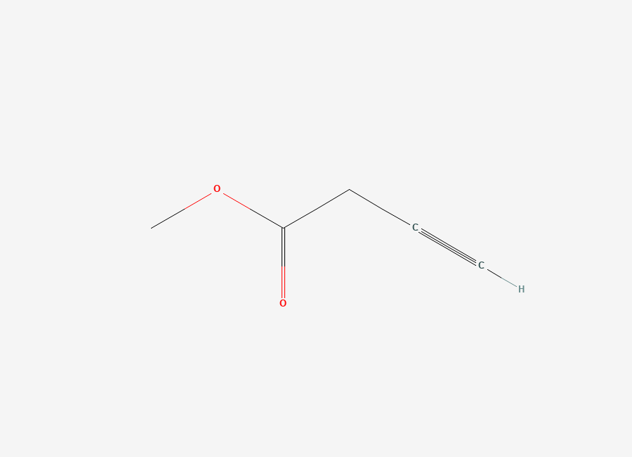 Two-dimensional chemical structure of Methyl but-3-ynoate