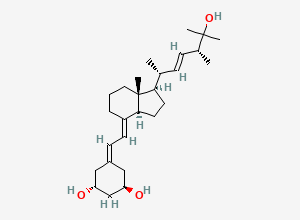 Two-dimensional chemical structure of Paricalcitol Impurity 2