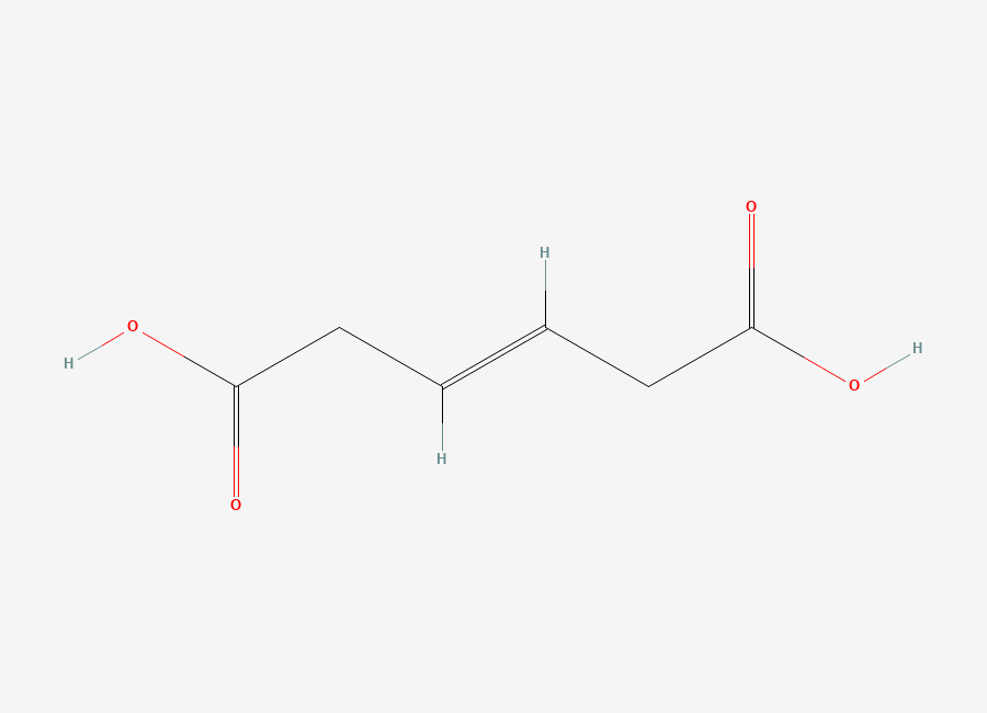 Two-dimensional chemical structure of trans-beta-Hydromuconic acid