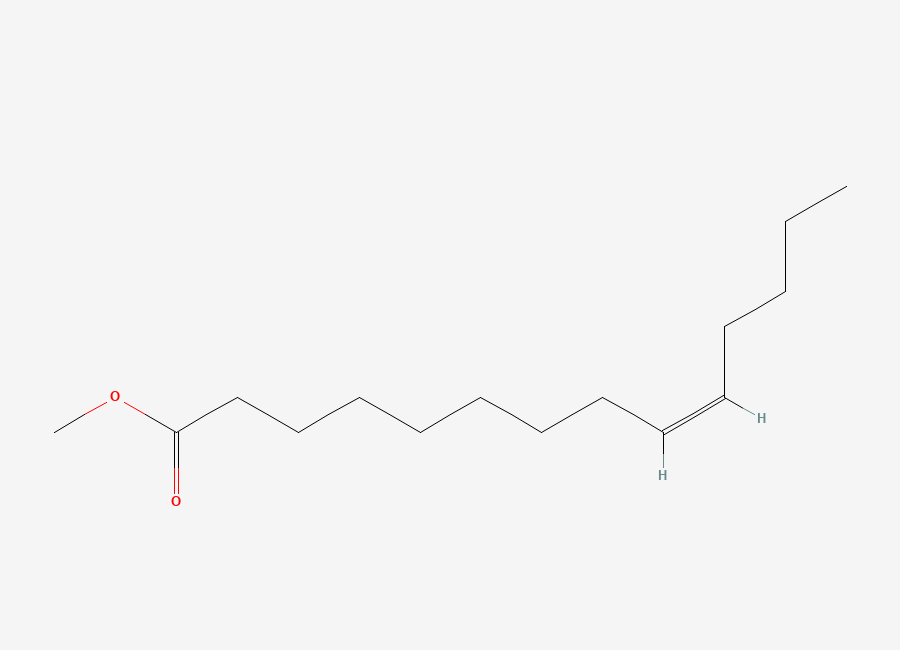 Two-dimensional chemical structure of Methyl cis-9-tetradecenoate