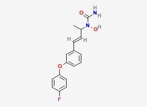 Two-dimensional chemical structure of BW B70C