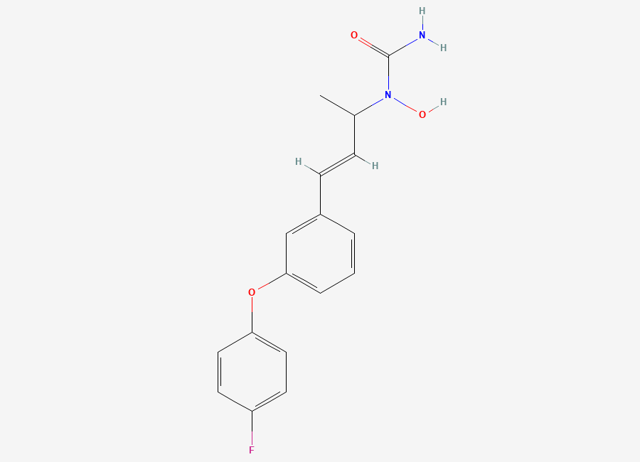 Two-dimensional chemical structure of BW B70C