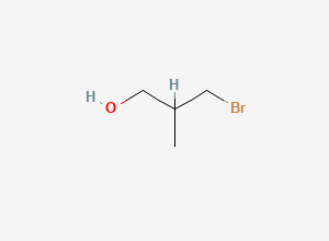 Two-dimensional chemical structure of 3-Bromo-2-methylpropan-1-ol