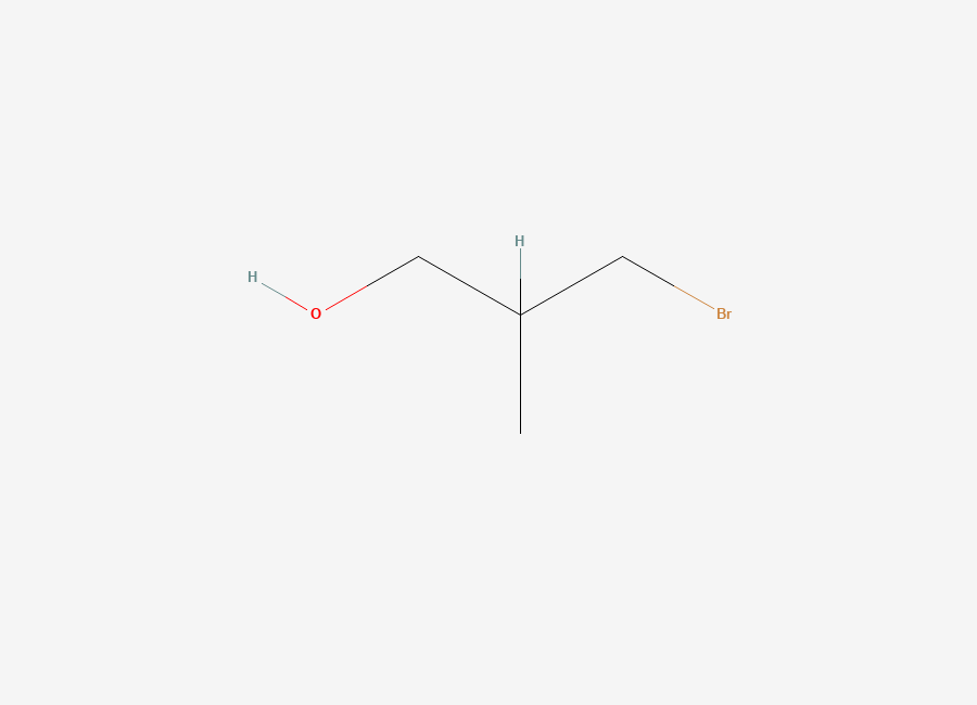 Two-dimensional chemical structure of 3-Bromo-2-methylpropan-1-ol