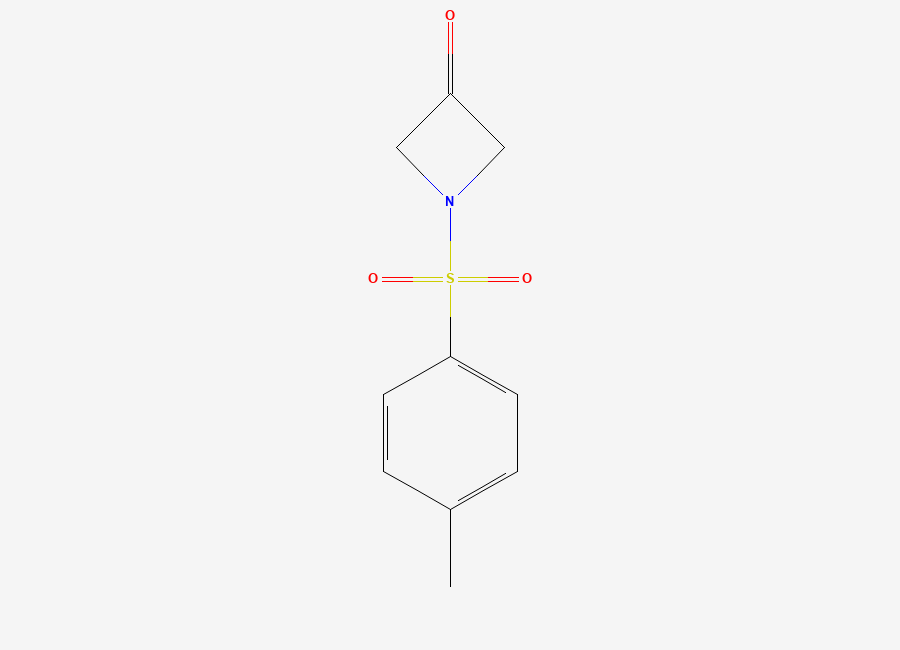 Two-dimensional chemical structure of 1-Tosylazetidin-3-one